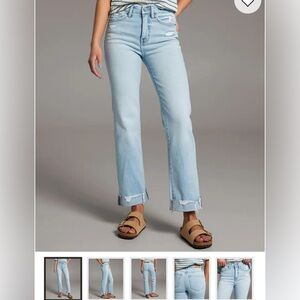 BKE Billie Light Blue Cropped Jeans